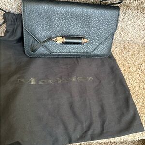 Mackage Women’s Black Leather Crossbody Bag